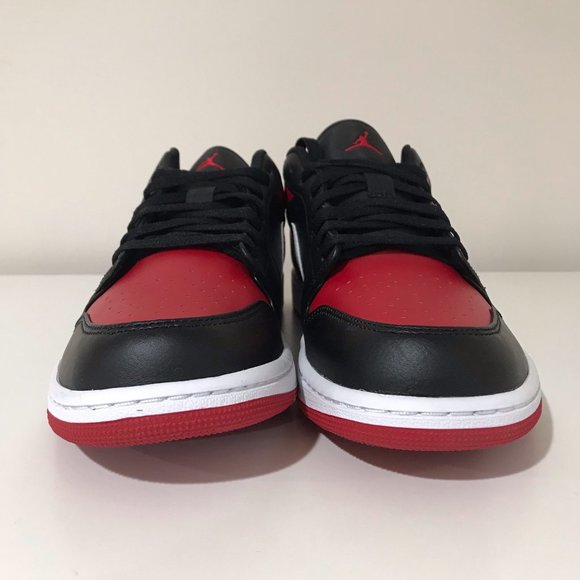 Nike Air Jordan 1 Low Alternate Bred Toe 553558-066 Size 10.5 Mens - Picture 3 of 16